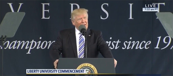 Donald Trump Liberty University Commencement Speech